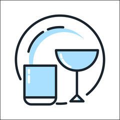 Kitchen Icon Object Vector Illustration Design