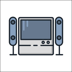 Line Icon Vector Illustration Design