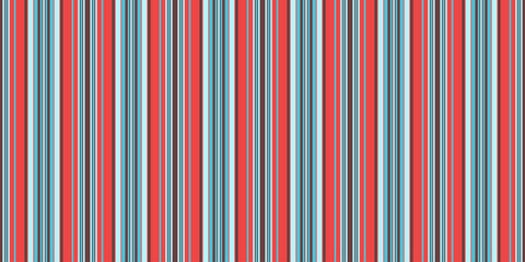 Vibrant vertical stripes in red, blue, and gray create a dynamic, modern pattern. Ideal for textile design, website backgrounds, or any project needing a bold, geometric aesthetic.