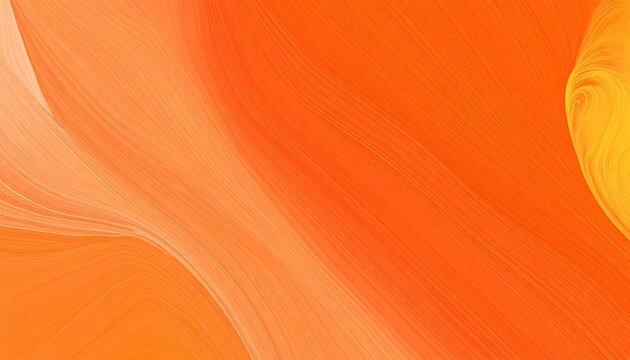 Abstract, orange, and yellow background with flowing lines
