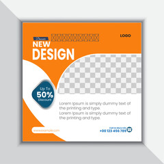 product sale social media post design 