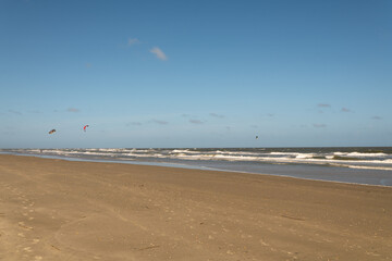 Kite Surfing at Folly Beach, SC