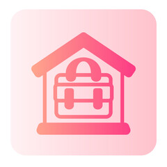 Remote work gradient icon