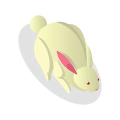 Simple Color Animal Vector Illustration Design