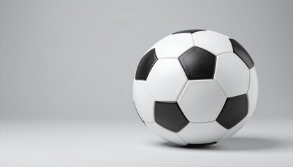 soccer ball on white background