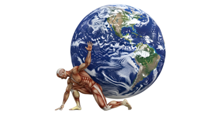 Atlas Carrying the Earth