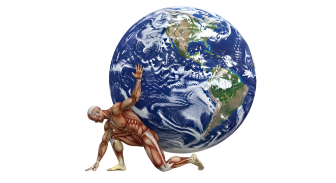 Atlas Carrying the Earth