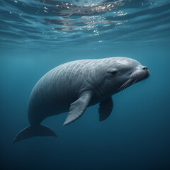 Fototapeta premium photo of porpoise
