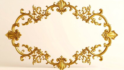 Ornate gold frame (1)