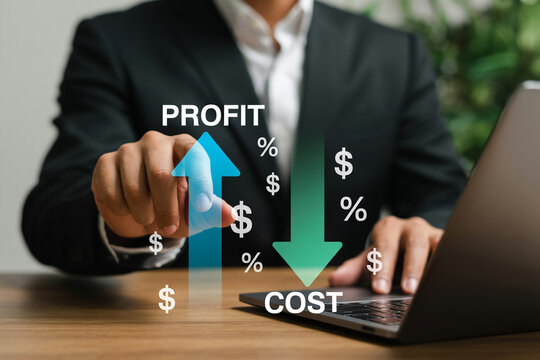 Visualizing Profit and Cost Dynamics A Clear Depiction of Financial Growth and Expense Management Strategies