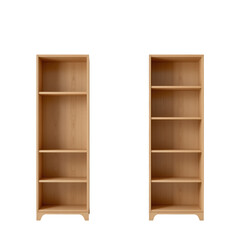 Minimalist Wooden Bookshelves for Modern Interior Decoration