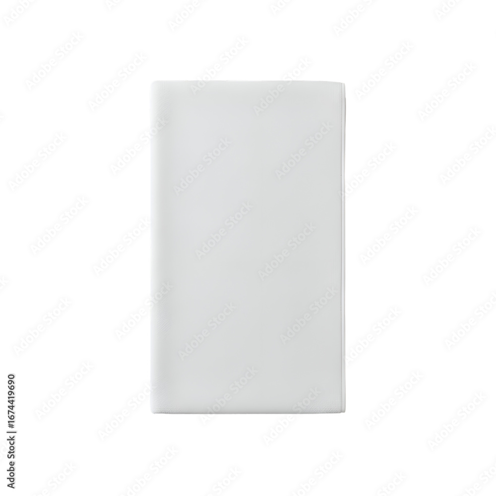 Poster create mockups with a white paper background, easily design with transparent images for projects.