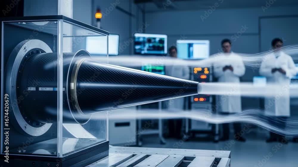 Poster composite material integrity evaluation under supersonic inlet airflow conditions in precision aerod