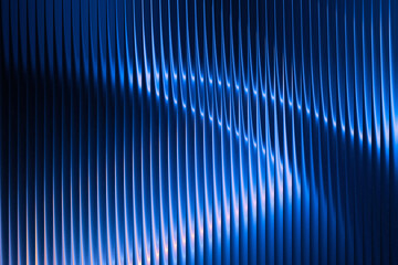 Captivating blue glass background with a dynamic gradient effect, creating a futuristic and elegant abstract design perfect for modern technology concepts and digital presentations