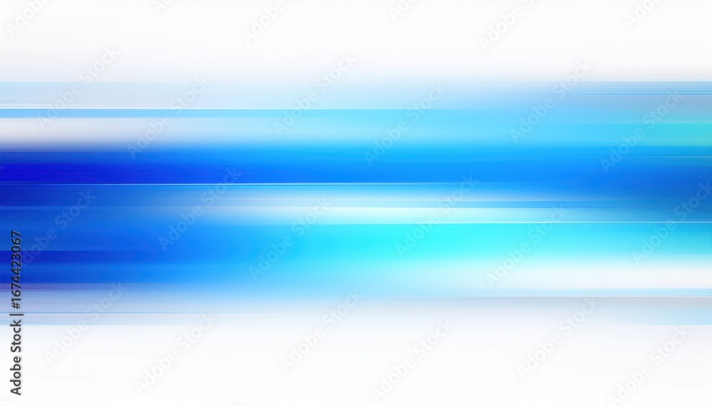 Poster vivid abstract blue motion blur with gradient light streaks and smooth transitions ideal for modern 