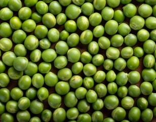 the high resolution photograph top view of japanese peas taken using the stacked focus technique