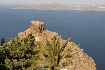 oia village santorini greece during summer
