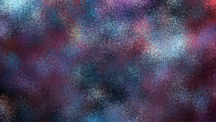 Deep cosmic nebula with vibrant colors abstract space