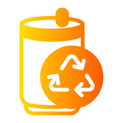 can gradient icon