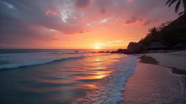 Beach Amazing sunset