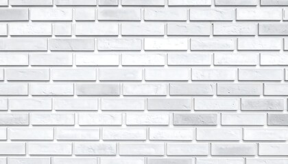 Fototapeta premium White brick wall pattern
