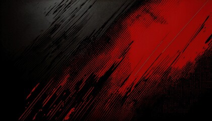 dramatic red diagonal speed line texture with halftone comic pattern for dynamic background or intense graphic design effect