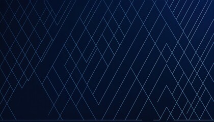 abstract navy blue digital line grid with overlapping transparent rectangles creating modern geometric background for technology or corporate design