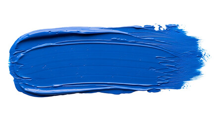 Blue Paint Smear Texture Close Up Artistic Background for Graphic Design and Web Use