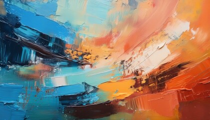 an artistic abstract background with layered strokes and textures focus on the depth and emotion conveyed in the design