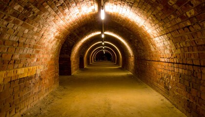 Fototapeta premium Ancient brick tunnels