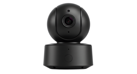 Black Camera shows Smooth Surface. Product photography, technology promotion.