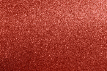 Fototapeta premium Elegant red glitter background with sparkling texture perfect for festive celebrations