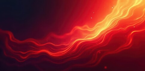 Obraz premium Abstract fiery red glow, swirling energy texture, hot, glow, wallpaper