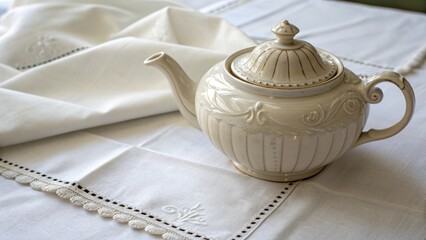 teapot and cup
