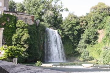waterfall in the park