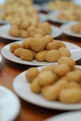 Papas arrugadas típica canaria