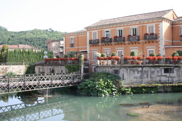 Obraz premium bridge over the river