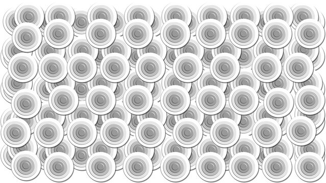 Moden Chainmail Circles upon transparent backdrop 4K HD Wallpaper