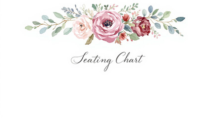 Wedding Seating Chart Element