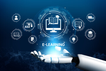 AI transforms online education with smart learning platforms, flexible access, and virtual tools to...