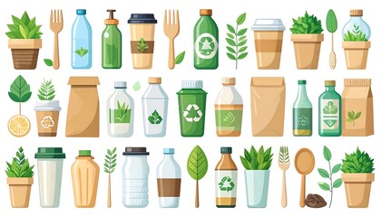 Eco-friendly packaging collection