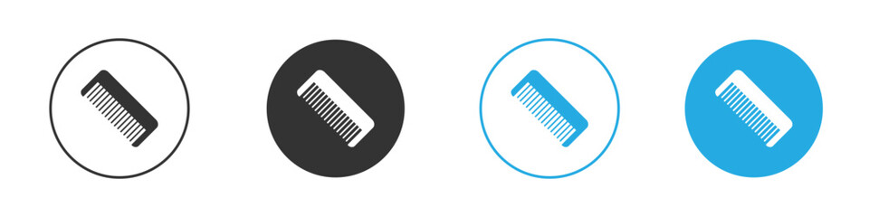 Hair brush icon. glyph vector icons collection