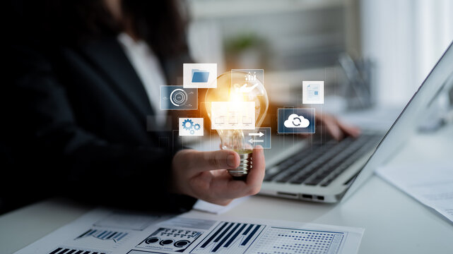 Digital business infrastructure with data system, analytics, sync. System management improves access, system management ensures performance, and system management supports digital operations. Latch