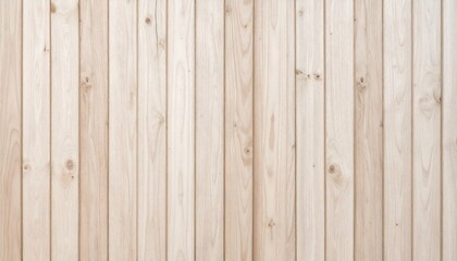Vertical Grain Light Oak Wood Panel Background With Natural Surface Texture And Minimalist Design
