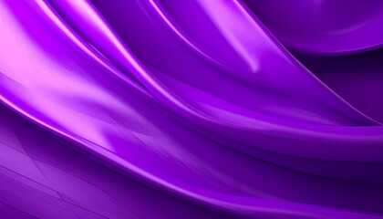 Abstract vibrant purple fabric folds