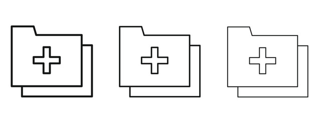 Add folder icon in linear versions. Editable line