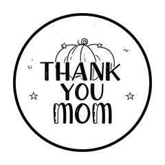 Thank you Mom graphic