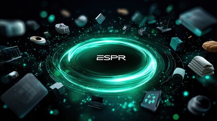 ESPR Sustainability Digital Concept