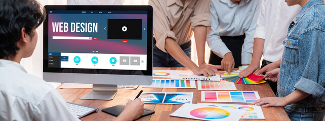 Website design software provide brisk template for online retail business and e-commerce