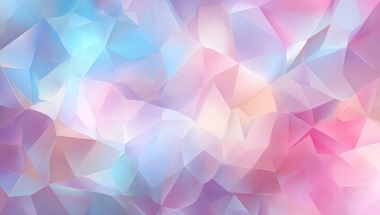 Pastel polygon abstract background, website design